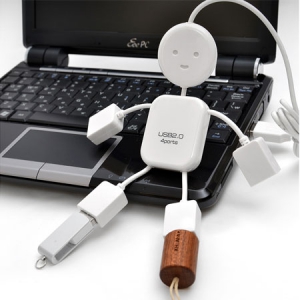 플라이토  아이맨 USB허브 4포트 | USB허브 어댑터 판촉물 제작