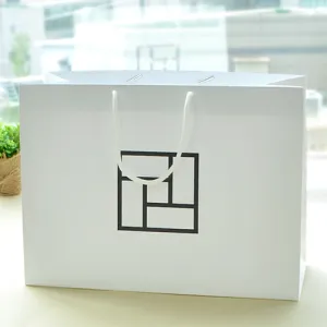 [주문제작] 종이쇼핑백_피프티 (400x160x300mm)