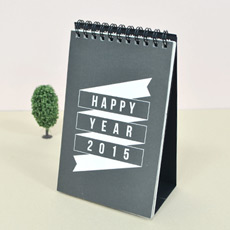 탁상캘린더_happy year (100x190mm) | 탁상달력 판촉물 제작