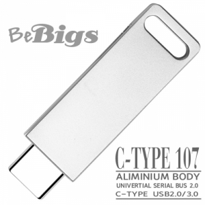 [비빅스] 메탈형 C-TYPE OTG 3.0 (16G~256G) (C107) | OTG USB메모리 판촉물 제작