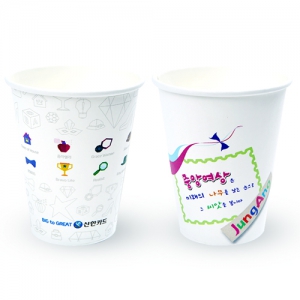 8온스 테이크아웃 종이컵 (1도,2도,3도 이상) | 종이컵 판촉물 큐레이션 제작