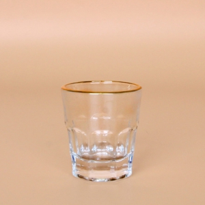 골드라인 소주잔 62ml | 글라스머그 유리컵 판촉물 큐레이션 제작