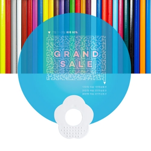 ¹ÝÅõ¸í ¿øÇü Áö¾Ð²É ºÎä (190*190mm)