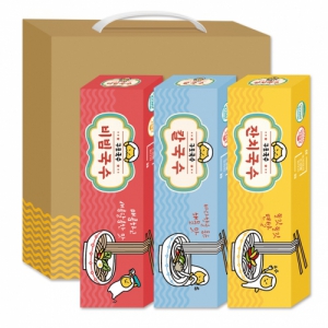 구포 무지개 국수세트6호(3종) | 국수 건강죽 혼합쌀 판촉물 제작
