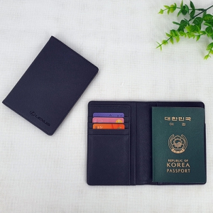 블랙사피아노여권지갑(철망) | 여권지갑 판촉물 제작