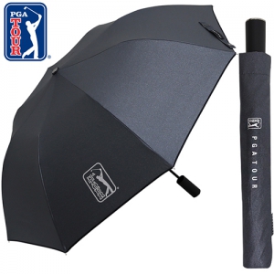 PGA 2단자동 블랙메탈 우산 | 2단우산 판촉물 제작