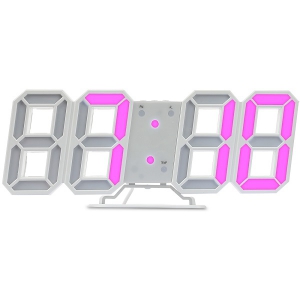 이클아트 LED 무소음 시계 탁상시계 벽걸이시계 3가지 컬러 선택 | 무소음 벽시계 판촉물 제작