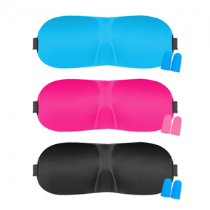 3D입체안대 수면안대(귀마개포함) 블랙 핑크 파랑 인쇄가능 | 기타 생활용품 판촉물 제작