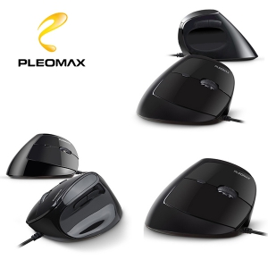 PLEOMAX 플레오맥스 MOC-ER700 인체공학 유선 버티컬 마우스 | 유선마우스 판촉물 제작