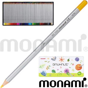 모나미 바우하우스 색연필48색세트 (7*176mm) | 모나미 (MONAMI) 판촉물 큐레이션 제작