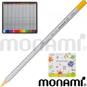 모나미 바우하우스 색연필24색세트 (7*176mm) | 모나미 (MONAMI) 판촉물 큐레이션 제작