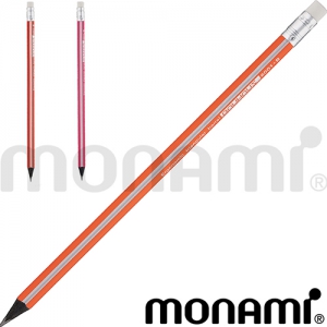 모나미 바우하우스 삼각지우개연필(HB,B) (7.2*188mm) | 연필 판촉물 제작