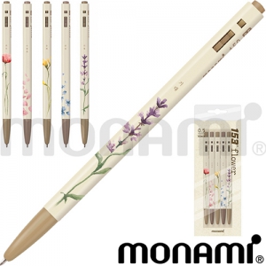 모나미 153 플라워 5P세트 (잉크컬러 블랙) (8.65*146.3mm) | 모나미 (MONAMI) 판촉물 큐레이션 제작