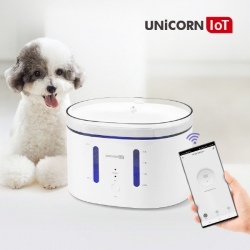 유니콘 IoT 2L 애완동물 자동 급수기 스마트 IoT 앱(APP) 연동 TP-30F | 애완용품 판촉물 제작
