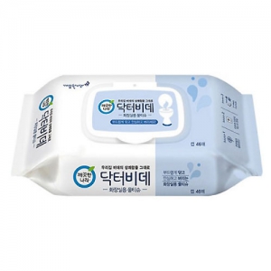 깨끗한나라 닥터비데물티슈 캡형46매 | 물티슈(기성 소량) 판촉물 제작