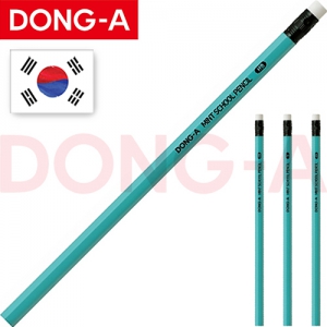 (정품)동아 민트스쿨연필 (HB,B,2B) | 연필 판촉물 제작