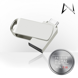 엔보우 메탈 OTG USB 스웡 C03 (16GB~128GB) | OTG USB메모리 판촉물 제작