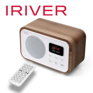 아이리버 멀티 올인원 라디오 블루투스5.0 스피커 IR-R1000 WOODEN BOX | 블루투스 스피커(기본형) 답례품 제작