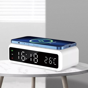 AD LED½Ã°è¹«µåµî 15W °í¼Ó¹«¼±ÃæÀü±â ¾Ë¶÷½Ã°è 3in1