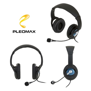 PLEOMAX 플레오맥스 HS-5 스테레오 헤드셋 | 헤드셋 웹캠 스피커 판촉물 제작