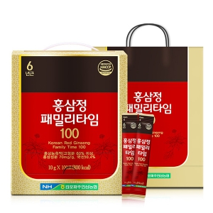 김포파주인삼농협 6년근 홍삼정 패밀리타임 100 10g 100포 AG031 | 건강식품세트 판촉물 제작