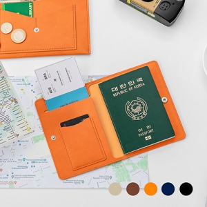 뉴클래식레더 트레블여권지갑(130X140mm) | 여권지갑 판촉물 제작
