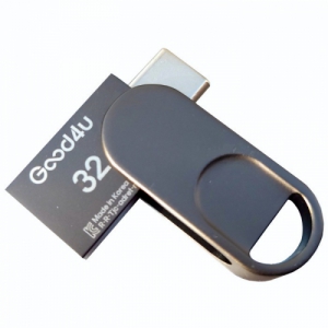 굿포유 C타입 OTG USB 2.0 360도 회전 메모리 (16GB~64GB) | OTG USB메모리 판촉물 제작