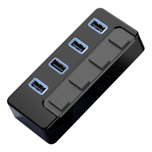 [TGIC] TGHUB-320 개별 전원스위치 USB 3.0 멀티허브 | USB허브 어댑터 판촉물 제작