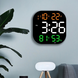 µðÁöÅÐ LED Å©·Î³ë±×·¡ÇÁ ¹«¼ÒÀ½ º®½Ã°è ¿Â½Àµµ ¸®¸ðÄÁ 4 color