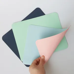 ���콺�е� ��� �簢 PU ���� 25*21cm (EC02)
