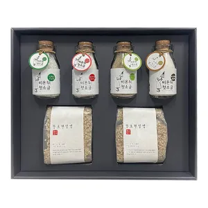 [비온뒤 첫 소금] 신안 프리미엄 7호 (구운병 150g ,함초병 150g 외) | 선물세트 판촉물 제작