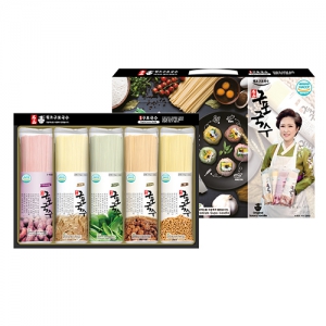 명품 구포국수 5P (자색고구마, 시금치, 소면,둥굴레, 콩 315g x 1)