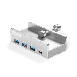 코시 클램프 허브(USB 3.0 3포트+C타입) | USB허브 어댑터 판촉물 제작