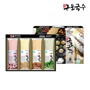 [생활의달인] 구포국수 4종 세트 | 국수 건강죽 혼합쌀 판촉물 제작