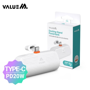 ¹ë·ù¿¥ PD 20W °í¼Ó CP ÀÏüÇü ¹Ì´Ï µµÅ· º¸Á¶¹èÅ͸® 5000mAh