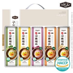 탑셰프 명품원조구포국수5종(트레이) / 손잡이케이스 | 국수 건강죽 혼합쌀 판촉물 제작