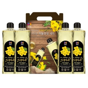 목우촌 프리미엄 카놀라유세트 500ml 4p