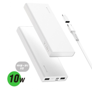 10W 2´ë µ¿½ÃÃæÀü ½½¸²ÇÇÆ® ÆÄ¿ö¹ðÅ© 10000mah º¸Á¶¹èÅ͸®+ÄÉÀ̺í d019