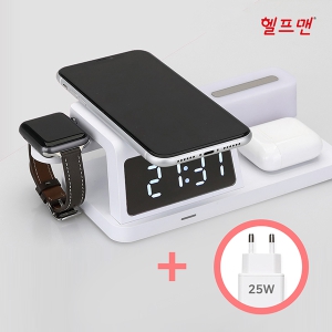 ÇïÇÁ¸Ç ¸ð´ø 4in1 ¹«µåµî ½Ã°è°í¼Ó¹«¼±ÃæÀü±â(15W)¼¼Æ®