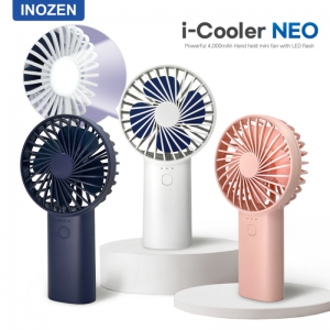 이노젠 아이쿨러 네오 LED 플래시 라이트 겸용 휴대용 선풍기 INOZEN i-cooler NEO | 미니 휴대용선풍기 판촉물 제작