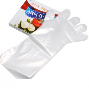 [온누리] 손목롱장갑 | 비닐장갑 판촉물 제작
