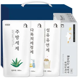 오늘의 쉼표 알로에세트56호(4종) | 세탁용세제 판촉물 제작