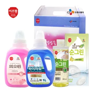 CJ �����Ŀ� 1L, �ǿ��� 1L, ���׸�320 ���, ���׸� ���� 4����Ʈ