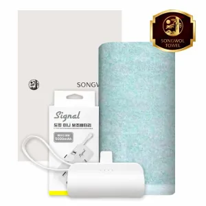 [�ۿ�] ��ŷ�������͸� 5000mAh ��Ʈ (����Ʈ���� Ÿ�� 1�� + ��ŷ�������͸� 1��)