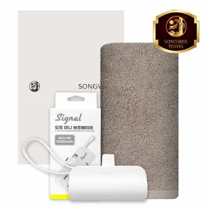 [�ۿ�] ��ŷ�������͸� 5000mAh ��Ʈ (���÷����� Ÿ�� 1�� + ��ŷ�������͸� 1��)