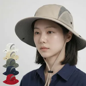메쉬 아웃도어 기능성 벙거지 모자 CL-B25 | 버킷햇 벙거지모자 판촉물 제작