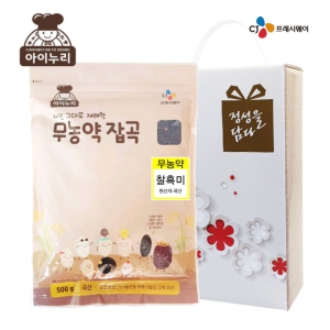 CJ프레시웨이 친환경 찰흑미500g(케이스)