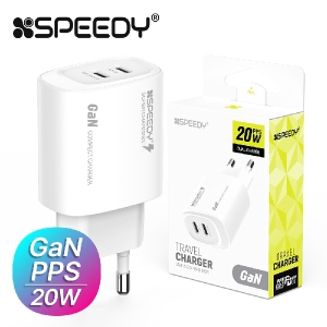 <½ºÇǵð> °¡Á¤¿ë 20W(PD3.0+PD3.0) 2Æ÷Æ® °í¼Ó ºÐ¸®Çü ÃæÀü±â(ÄÉÀÌºí ¹ÌÆ÷)