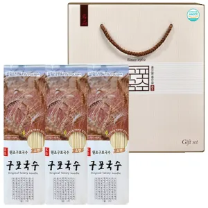명품  구포국수310gx3p(소면)  국수세트 | 국수 건강죽 면류 판촉물 제작