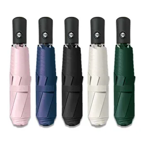 라이트핏 블랙그립 원터치3단 자동 암막양우산 | 완전자동우산 판촉물 제작